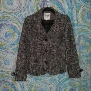 Black / White Tweed Ci Sono Blazer